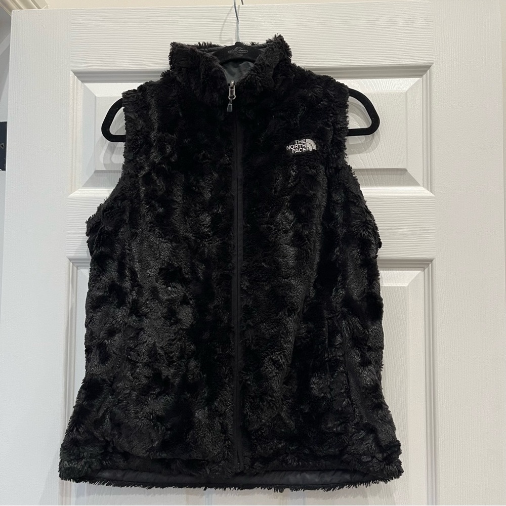 North Face Reversible Puffer/ Fur Vest